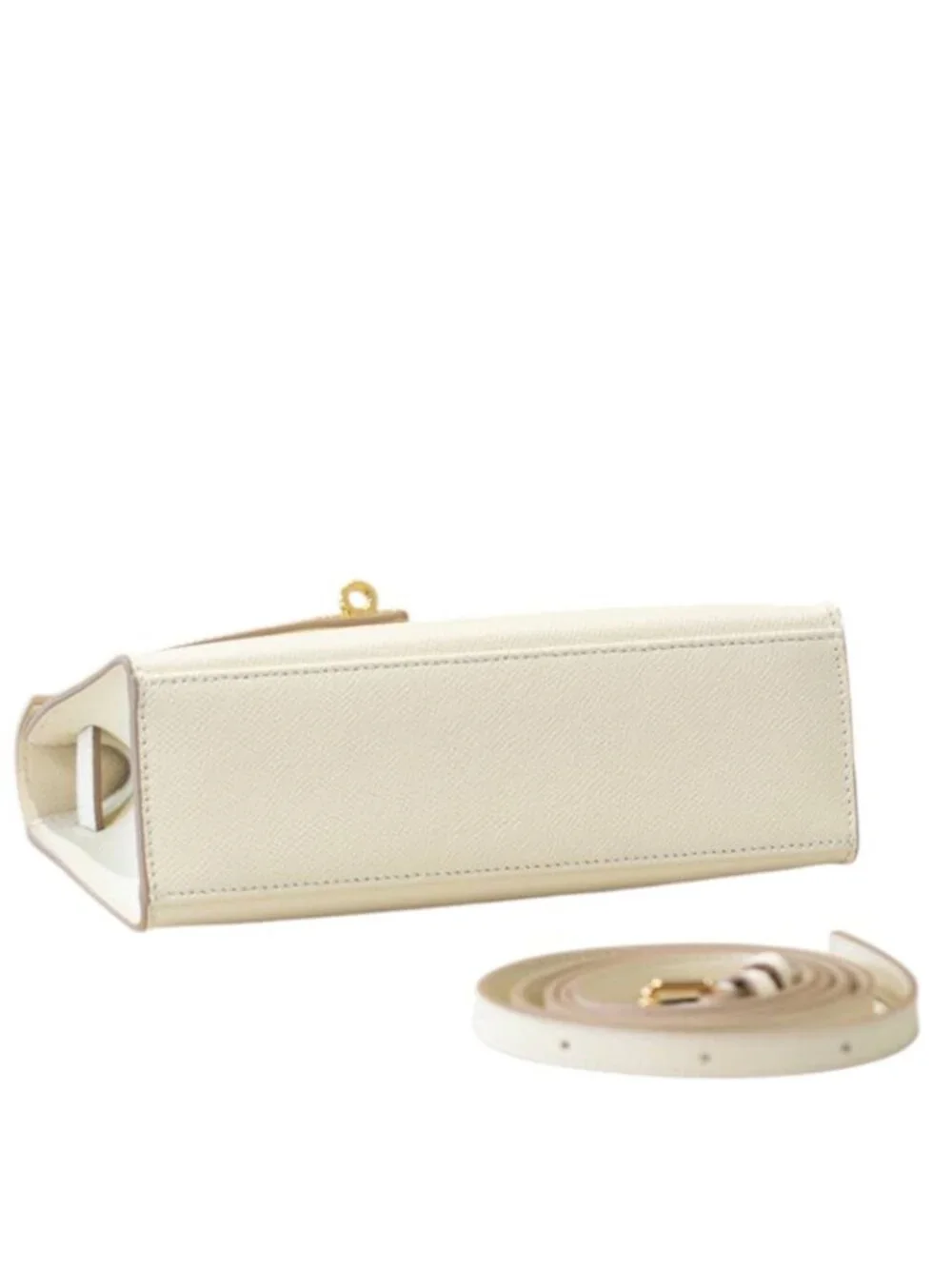 The Kinsley Mini Clutch - Vanilla -